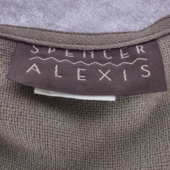 Vintage Spencer Alexis Patchwork Boho Jacket Skirt Set Cottagecore Size 6 - Picture 13 of 15